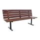 Hard Wood and Steel Bench