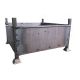 Stackable steel stillage  with sides